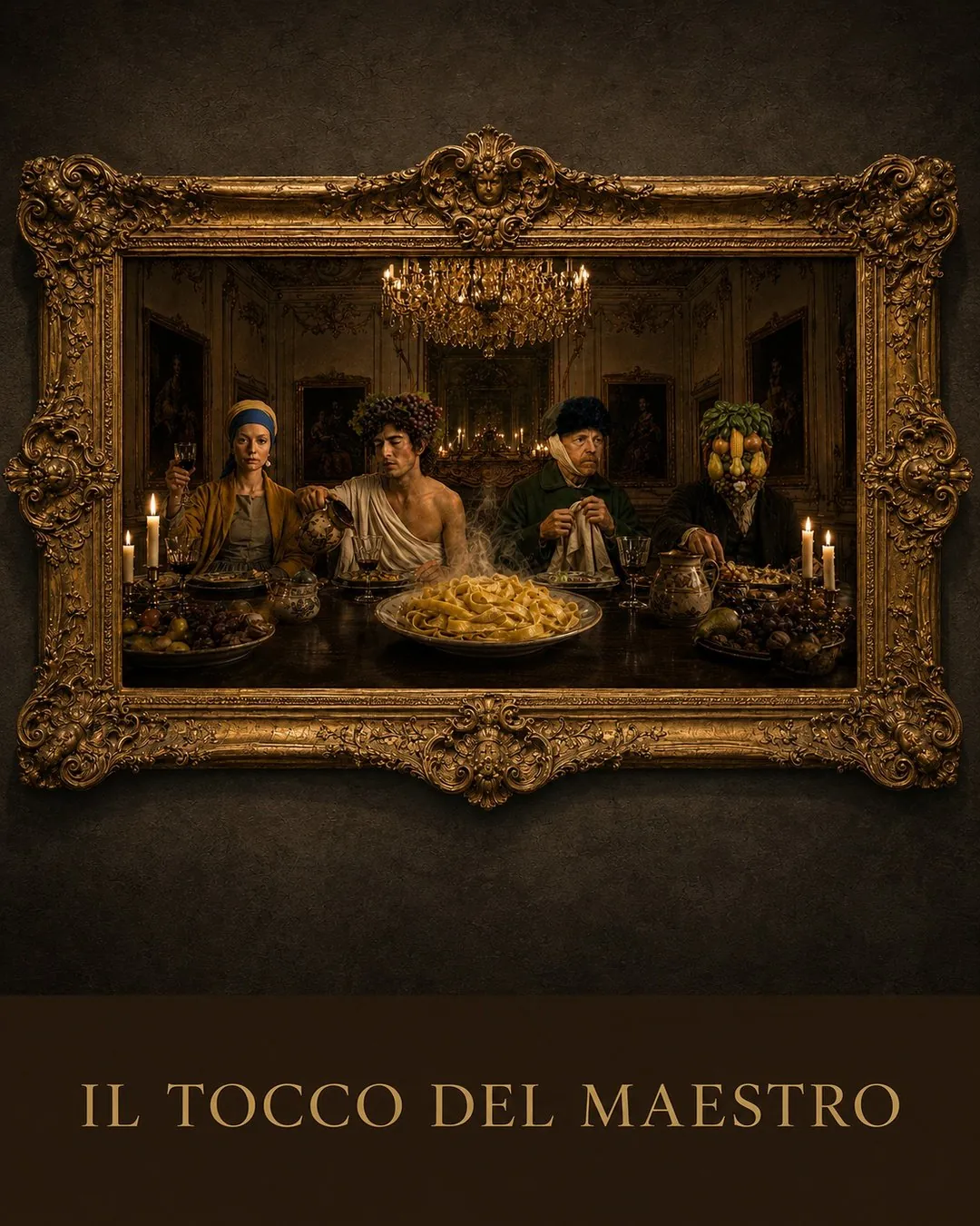 Il Tocco del Maestro — il banchetto nella cornice dorata