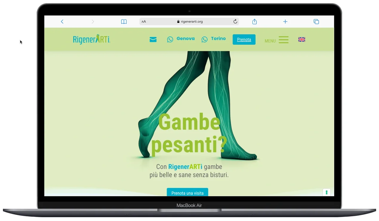 RigenerARTi — logo e sito web